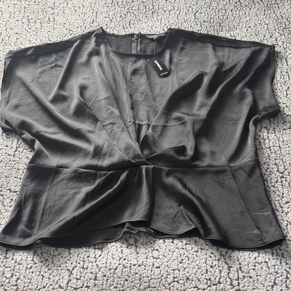 Express Tops - Express Black Blouse